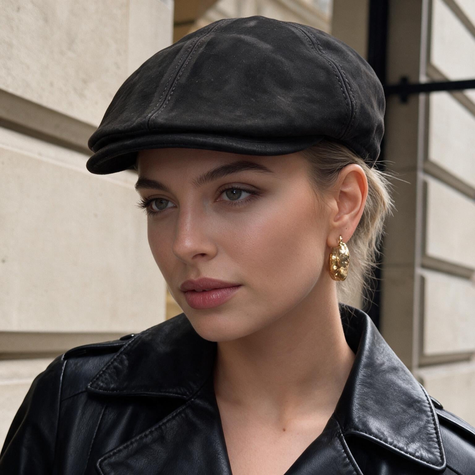 Leather Hat