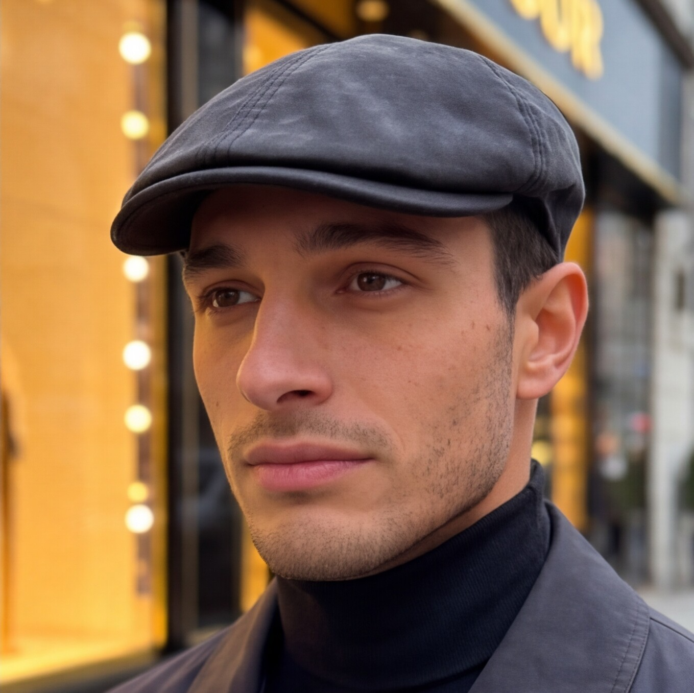 Leather Hat
